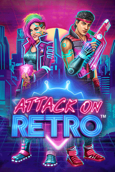 Демо игра Attack on Retro на сайте игровых автоматов JoyCasino